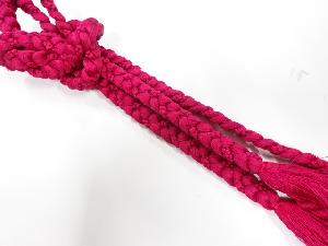 正絹　手組帯締め